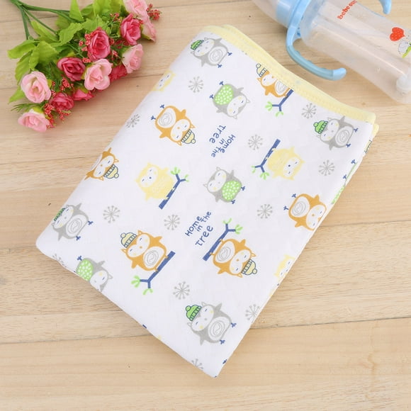 WALFRONT Waterproof Baby Changing Pad Cotton Urine Mat Diaper Nappy Bedding Changing Cover Pad Bedding Changing Cover