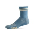 thumbnail image 3 of TRUEENERGY Flow High Impact Cushion Stripe Mid-Crew Sock, Men's Size 10-14.5, 3-pack, 3 of 9