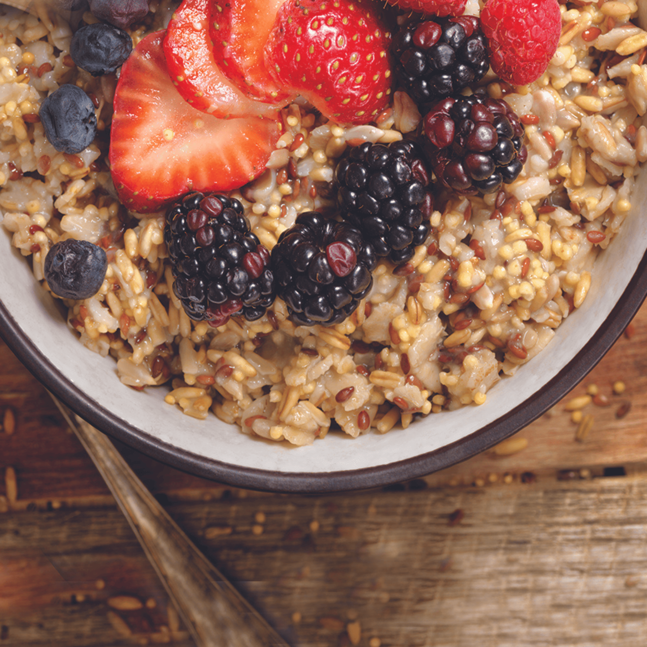 War Eagle Mill 7 Grain Organic Cereal, Whole Grain Breakfast Blend, 25 lb Bag