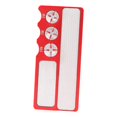 thumbnail image 2 of Almencla Outil de Queue de Billard Multifonctionnel Portable Outil d'Entretien Rouge Plastique, 2 of 8