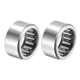 thumbnail image 5 of Uxcell Metric Needle Roller Drawn Cup Bearings Stamping Steel Silver Tone 2pcs 0.71''x0.94''x0.47'', 5 of 5