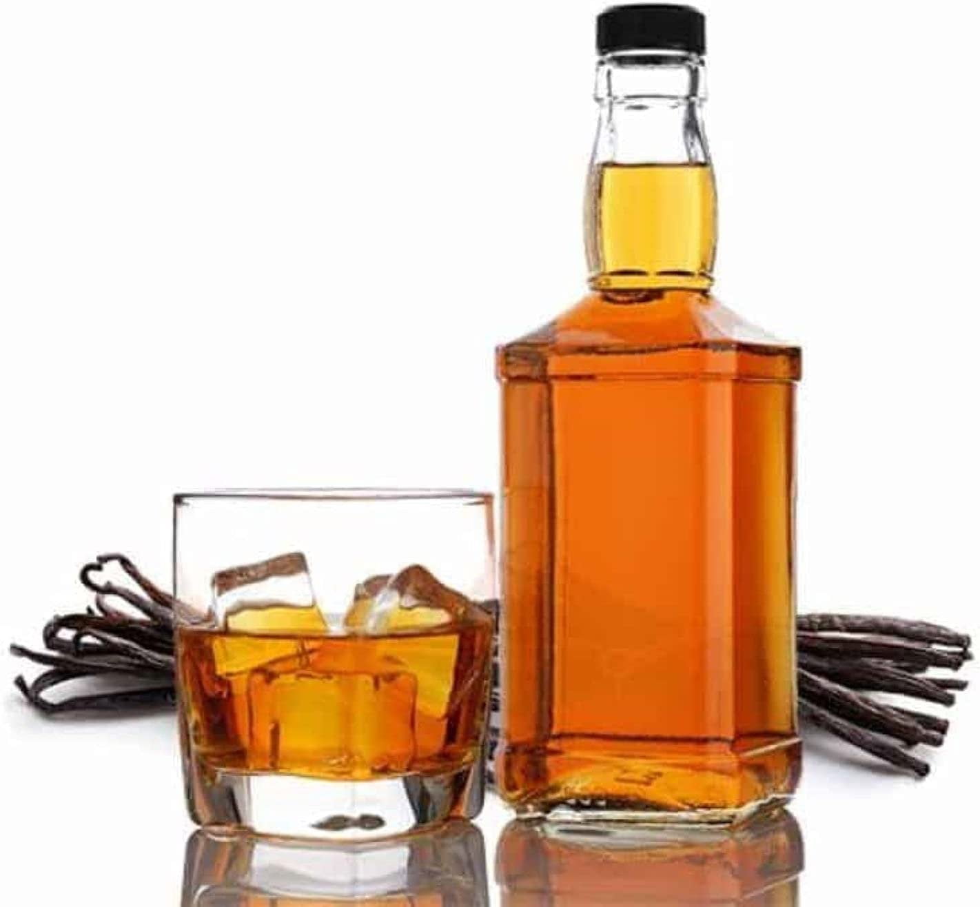 Bourbon Wood Vanilla Fragrance Oil 8 oz Bottle for Candle Making, Soap Making, Tart Making, Room Sprays, Lotions, Car Fresheners, Slime, Bath Bombs, Warmers