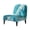 Blue-green Marble Pattern, variant on HELLHERO Dustproof Armless Accent Chair Cover for Living Room, Elastic Bottom Armless Accent Chair Soft Cover, Pink Marble with Gold Foil Veins Pattern