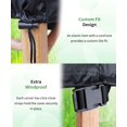 thumbnail image 4 of Funda para mesa de jardín redonda, lona para muebles de jardín, redonda, impermeable, a prueba de polvo, funda de mesa anti-UV, muebles de jardín para conjuntos de muebles - 128x70CM, 4 of 4