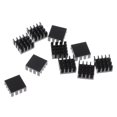 thumbnail image 4 of Disipador de calor de aluminio de 14x14x7 mm, de refrigeración para licencia de circuito, para computadora portátil, CPU, GPU, tarjeta gráfica, chi Yotijar Almohadilla del disipador de calor de la CPU, 4 of 7