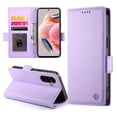 thumbnail image 4 of Magnetic Wallet Case with Card Holder & Stand for Samsung Galaxy A37 5G Purple, 4 of 6