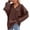 Coffee, variant on HGIEYS Womens Oversized V Neck Hoodies with Thumb Hole Pullover Sweatshirts Clothes Fall Fashion Outfits 2026