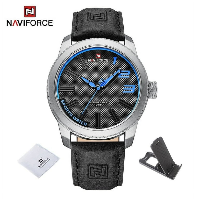 NAVIFORCE Military Watch for Men Luxury Sport Chronograph buy Alarm WristWatch Quartz Big Clock Digital Watch For Males