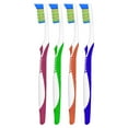 thumbnail image 3 of Oral-B Bacteria Blast Manual Toothbrush, Soft, 4 Count, 3 of 9