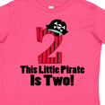 thumbnail image 4 of Inktastic Pirate 2nd Birthday Boys Toddler T-Shirt, 4 of 5