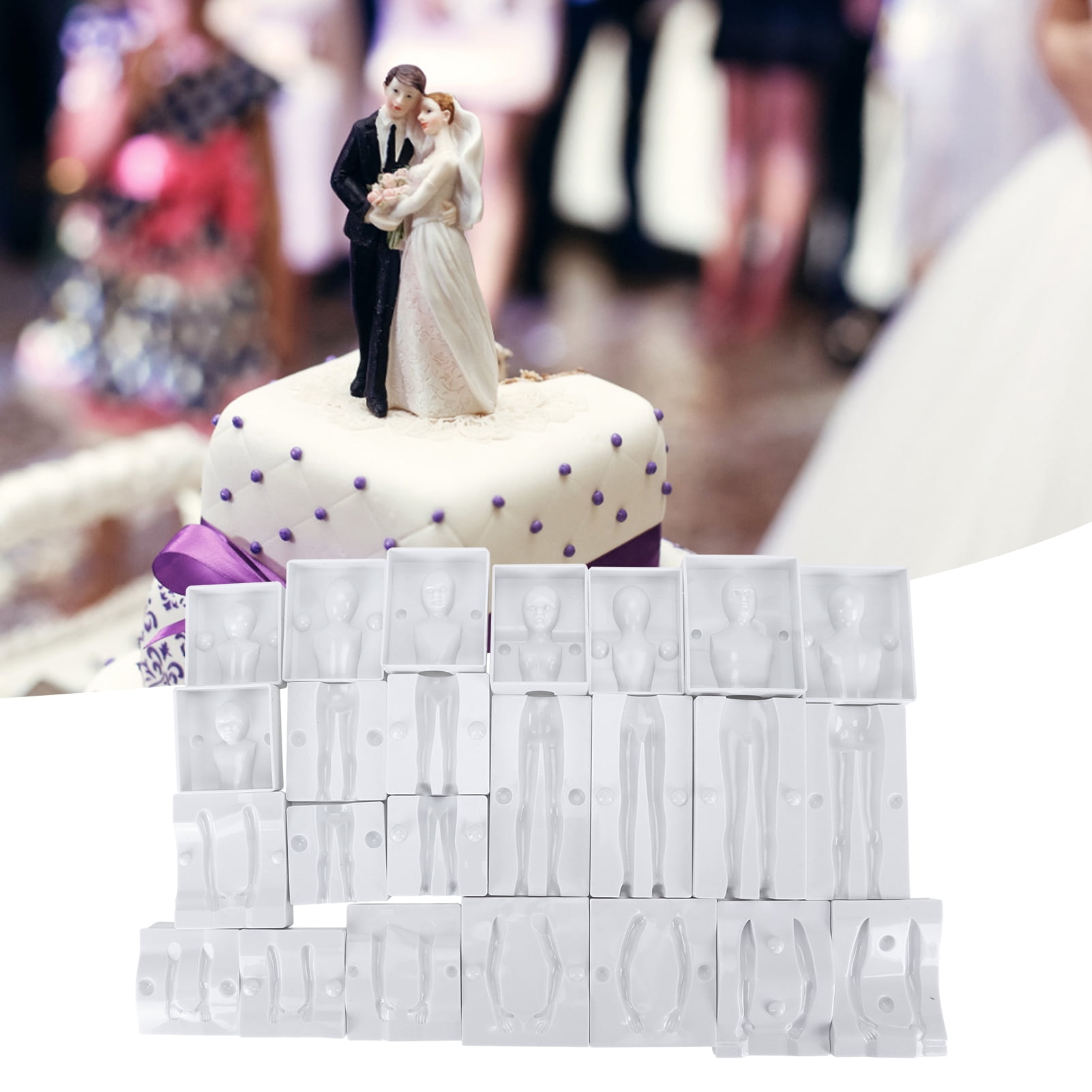 Gupbes Cake Mould,People Shaped Cake Figure Mold Body Model DIY