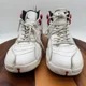 thumbnail image 2 of Ni - ke Ni - ke Air Jordan 12 Retro Twist Shoes Mens 10.5 White Red Basketball Sneakers, 2 of 5