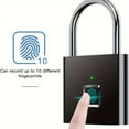 SUGARMOM Fingerprint Luggage Lock Biometric Lock for Backpack Bicycle