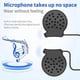 thumbnail image 3 of M01 Motorcycle Wireless Headset Bluetooth-Compatible 5.0 Helmet, 3 of 5