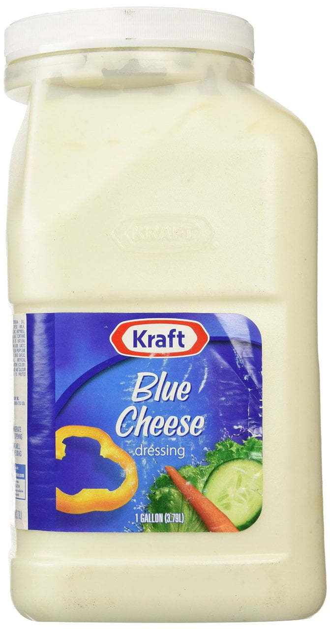 4 pack : Kraft Brand Dressing Pourable Blue Cheese Dressing, 128 oz by