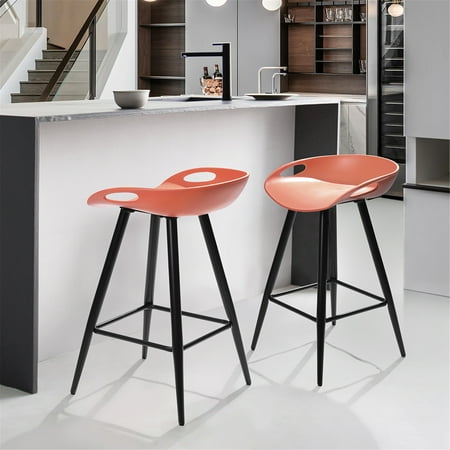 FurnitureR Fixed Height Counter Stool (Set of 2) | Walmart Canada