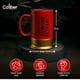 thumbnail image 5 of Taza de café Calibre Gourmet calibre 12 con forma de escopeta, cerámica roja, 5 of 7