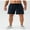 Dark Blue, variant on LYMAYTER S-2XL Men's Quick Dry Shorts Breathable Shorts Loose Shorts Sports Shorts