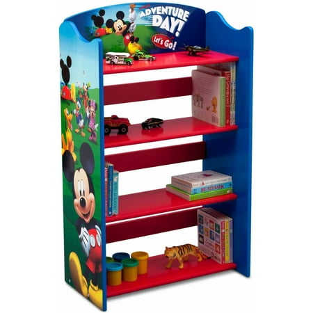 - Disney Mickey Mouse Wood Bookshelf by Delta Children