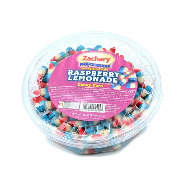 Zachary Raspberry Lemonade Candy Corn 16oz Tub