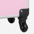 thumbnail image 7 of Alden Design Professional Makeup Case, 3 in 1 Portable Trolley, Pink, 7 of 7