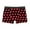 Red, variant on Vetsdori Mens Underwear Casual Valentines Cozy Soft Trunks Trendy Elastic Waist Heart Print Boxer Briefs for Men Gift for Men