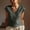 Green, variant on Women's V-neck Floral Edge Blouse Tops Short Sleeves Loose-fitting Pure Cotton Shirt Lace Trim V Neck Vacation Cap Sleeve Casual Blouses Versatile Short Sleeves Tops Beige M Summer Sales Under $5