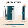 thumbnail image 6 of FALAN MULE FALAN MULE Women’s Trifold Wallet Rfid Blocking Wristlet with Large Card Capacity, 6 of 7