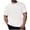 #01White, variant on Mens Casual T-Shirts Crewneck Short Sleeve Tees Casual Plain Plus Size Shirts White 3XL
