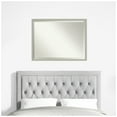 thumbnail image 4 of Amanti Art Florence Silver Beveled Wall Mirror 31.75 x 41.75 in., 4 of 10