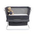 thumbnail image 3 of Venice Child Sunset Dreaming Portable Bedside Bassinet Crib, Gray, 3 of 12