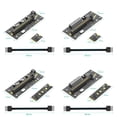 thumbnail image 3 of High-Speed M.2 to Oculink Adapter Card PCI-E 4.0 16X for System Expansion, ATX 6Pin 24Pin Power Connector, High-Bandwidth NVMe Storage, Data Transfer, 3 of 8
