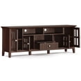 thumbnail image 5 of Simpli Home Acadian 72 inch Wide Solid Wood TV Stand in Brunette Brown For TVs up to 80 inches, 5 of 12
