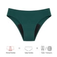 thumbnail image 6 of Bikini Shorts For Women Full Coverage Swim Bottoms Green Mid Rise Swim Bottoms Swim Suit For Women, 6 of 8