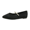 thumbnail image 3 of Womens Flats Comfortable Slip On Flats Work Shoes Pointed Toe Prom Dressy Shoes for Wedding Party, 3 of 8
