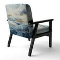 thumbnail image 5 of Designart "Beach Scandinavian Solitude III" Upholstered Abstract Accent Chair and Nautical & Coastal Arm Chair - Multiple Color & Pattern, 5 of 7