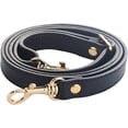 thumbnail image 1 of Bienvenido Correa para bolso de hombro, Mmgoqqt, Piel, 120cm, Negro/Oro, 1 of 5