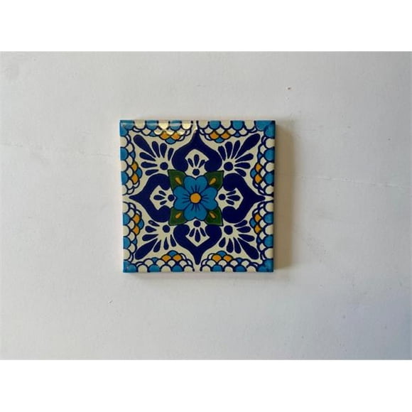 Talavera L114 4X4 4 x 4 in. Mexican Decorative Tiles, L114 - Pack of 4