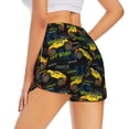 thumbnail image 4 of Picia Monster Truck1 Pattern Women's 2 in 1 Athletic Running Shorts High Waisted Workout Casual Gym Sweat Shorts with Comfy Liner Zipper Pockets-XX-Large, 4 of 9