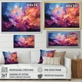 thumbnail image 5 of Designart "Liquid Art With Aurora Borealis Charm" Aurora Borealis Picture Framed Wall Decor, 5 of 5