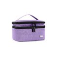thumbnail image 1 of Bolsa organizadora de esmalte de uñas de aceite esencial, compartimento de almacenamiento, contenedores, contenedor de cosméticos, bolsas de Almacenamiento y organización del hogar Violeta 42 ranuras sweethay HA069425-02, 1 of 6
