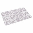 thumbnail image 2 of Spring Flower Door Mat&nbsp;Indoor Outdoor Entrance,Non Slip Small Rug for Kitchen Bathroom Entryway Rug,Vintage Farmhouse Light Purple Boho Leaf Washable Doormat Floor Mat for Office Home 16x24 Inch, 2 of 8