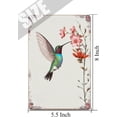 thumbnail image 5 of Hummingbird Decor for Home, Bird Wall Decor, Spring Wall Art,Hummingbird Sign, Home Room Decor, Gifts for Birthday Housewarming Wedding, Bedroom Decor for Women 5.5x8 Inches, 5 of 7