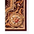 thumbnail image 4 of Momeni Harmony India Hand Tufted Wool Transitional Burgundy Area Rug 2' X 3', 4 of 4
