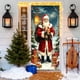 thumbnail image 1 of 35 X 72 Inch Christmas Door Cover Christmas Door Curtain Christmas Day Door And Wall Decoration Festival Party Decoration, 1 of 6