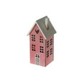 thumbnail image 1 of Décor De Maison Rouge En Bois À Led, 1 of 3