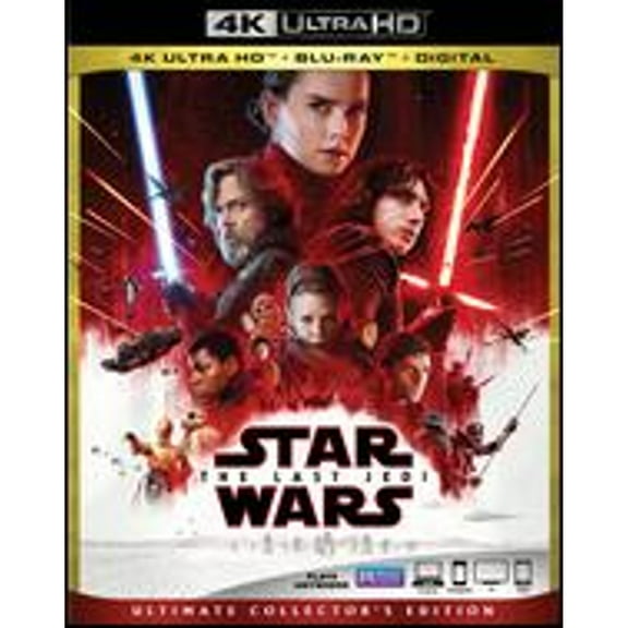 Pre-Owned Star Wars: The Last Jedi [4K Ultra HD Blu-ray/Blu-ray] (Blu-Ray 0786936856958) directed by Rian Johnson