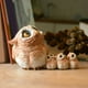 thumbnail image 3 of Figuras creativas de búho de resina, estatuas para jardín, interior, exterior, oficina, estudio, decoración A, 3 of 9