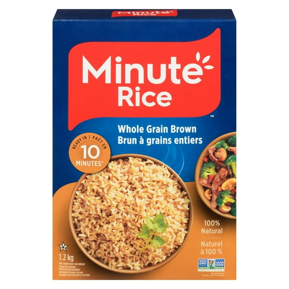Riz brun à grains entiers Minute Rice®, 1.2 kg 1.2 kg