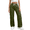 Army Green, variant on Womens Trousers with Pockets Quick-Dry Baggy Fit Athletic Active Casual Cargo Pants Loose Fit Elastic Pant Waist Multiple Pockets Drawstring Solid Long Joggers Streetwear